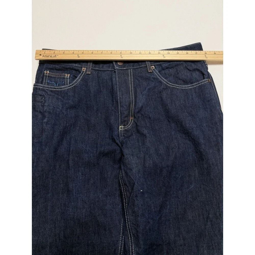 Kimes Ranch Men's Jeans Dillon 35x32 Mid Rise Relaxed Boot Cut Made in the USA - Picture 16 of 16